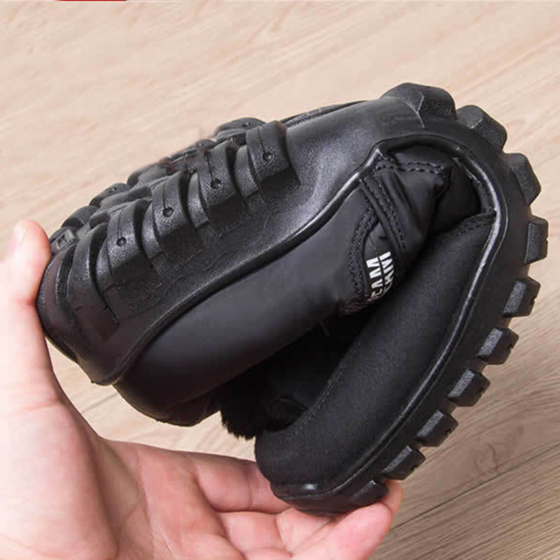 Sarah Express Men's Waterproof Winter Zipper Boots