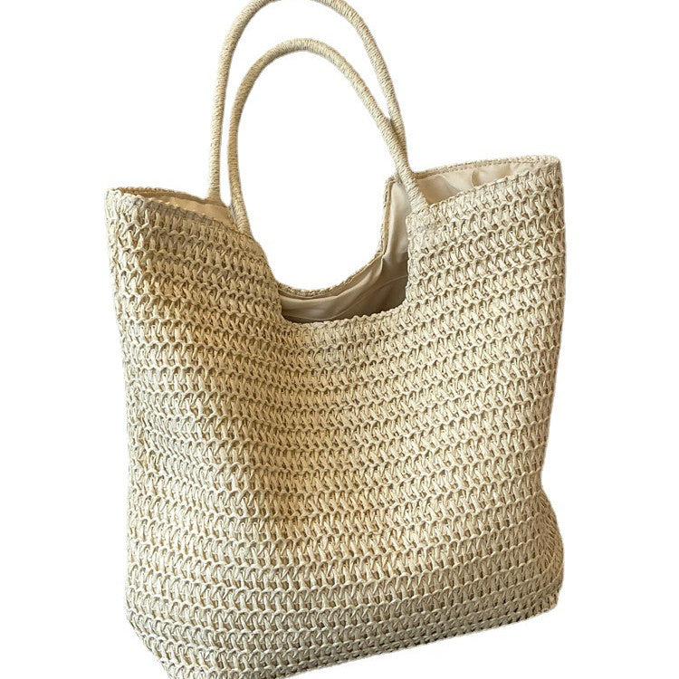 Sarah Express Large Capacity Woven Straw Tote Bag