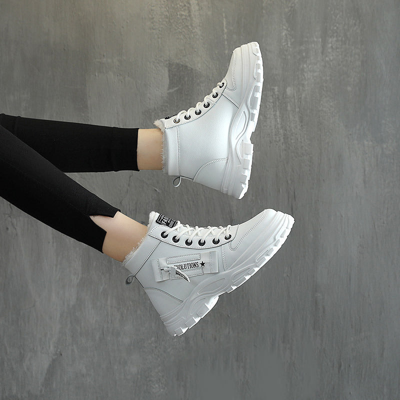 Sarah Express Fleece Lined Lace-Up Winter Boots