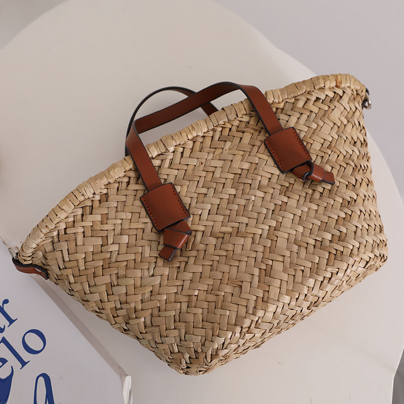 Sarah Express Natural Straw Woven Shoulder Bag