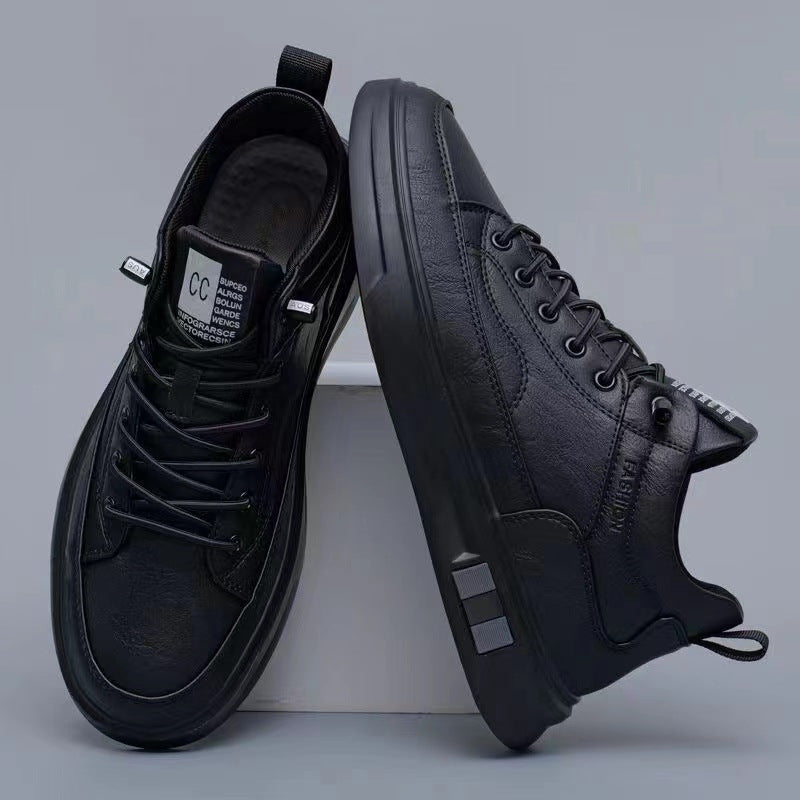 Sarah Express Men's Casual Microfiber Lace-Up Sneakers