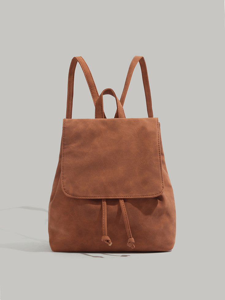 Sarah Express Retro Minimalist Soft Leather Tote Bag