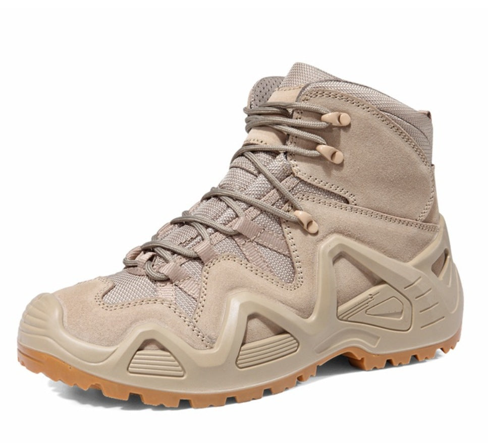 Sarah Express Tactical Outdoor Training Combat Boots Medium Khaki