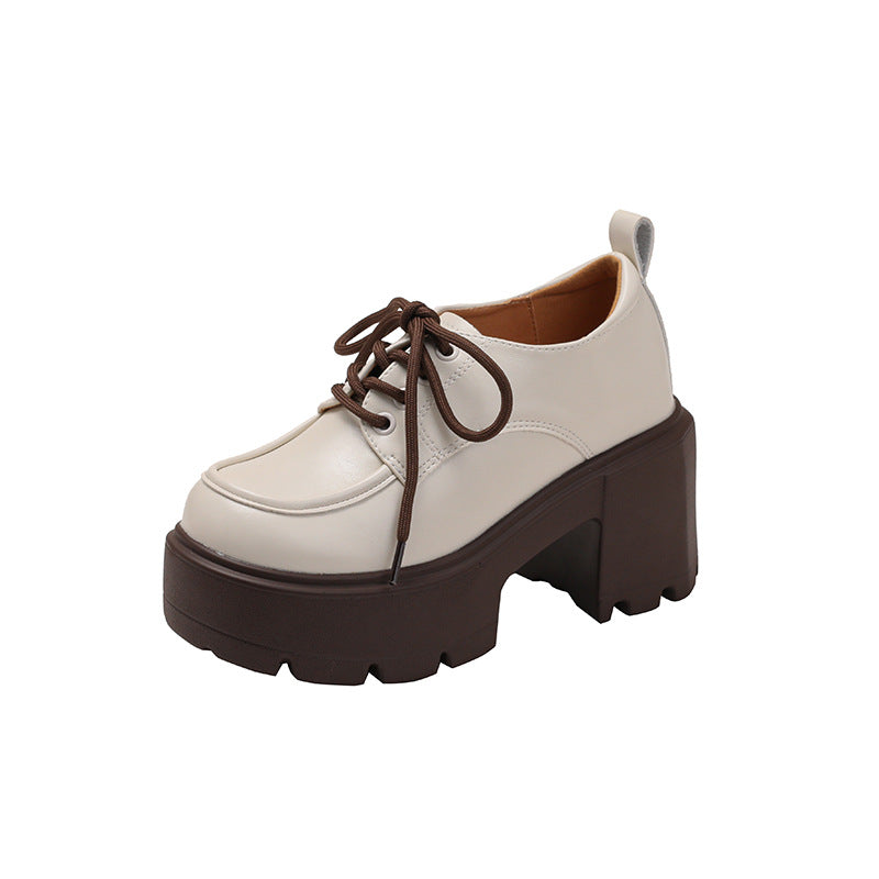 Sarah Express Chunky Lace-Up Platform Loafers