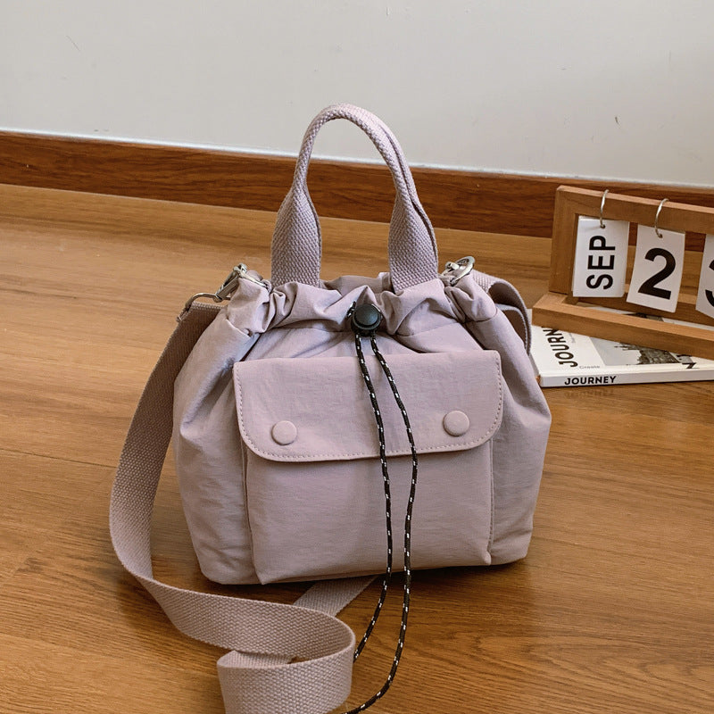 Sarah Express Lightweight Oxford Cloth Bucket Shoulder Bag