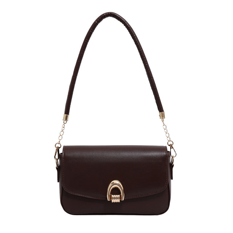 Sarah Express Minimalist PU Leather Crossbody Shoulder Bag