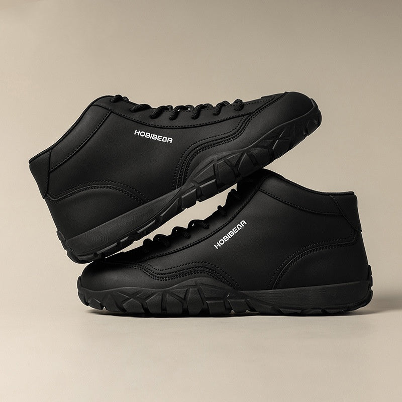 Sarah Express Sporty Lace-Up Mid-Height Casual Boots