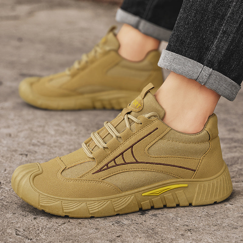 Men's Labor Safety Shoes, Autumn Trendy Casual Shoes, Lightweight Versatile Sneakers, Low-top Work Sports Shoes – product detail alternate view 5