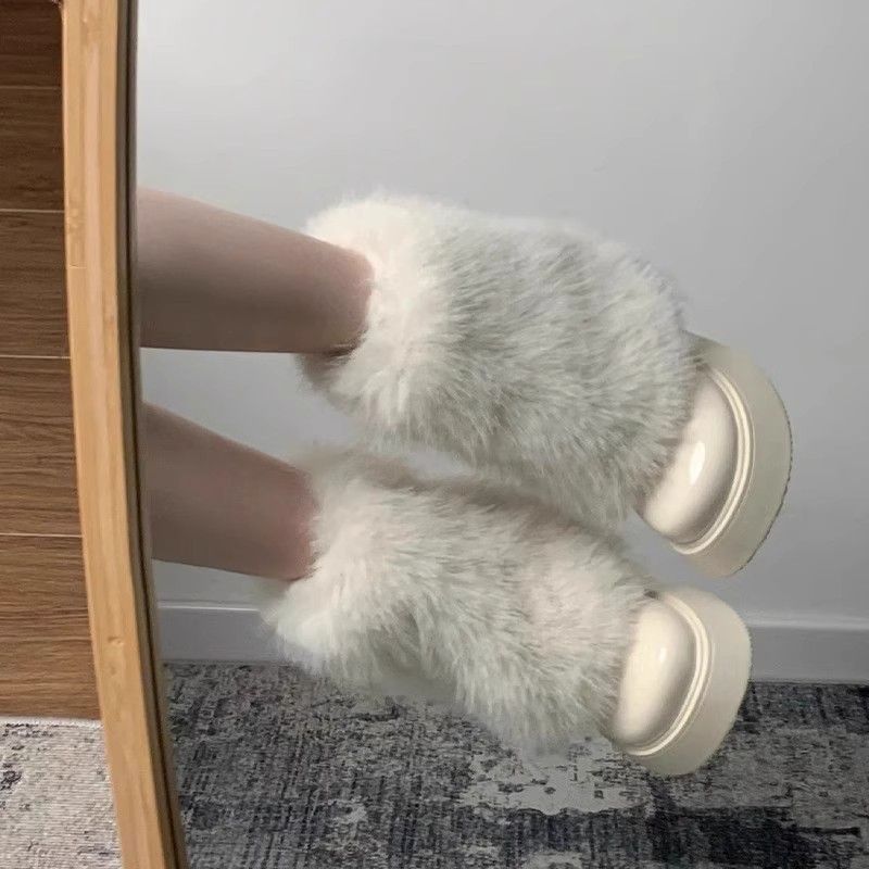 Sarah Express Fleece Lined Platform Winter Snow Boots
