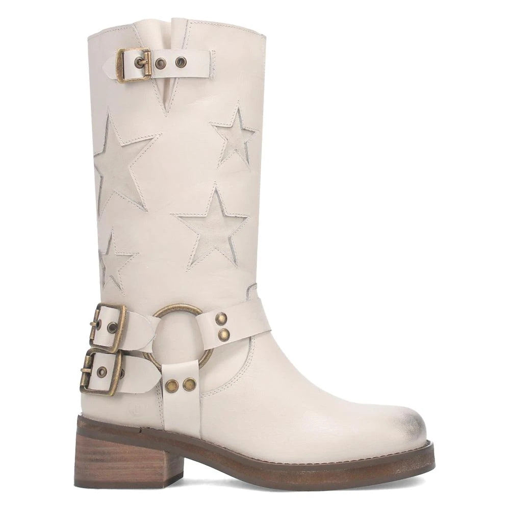 Sarah Express Women's Stitched Belt Buckle Ankle Boots