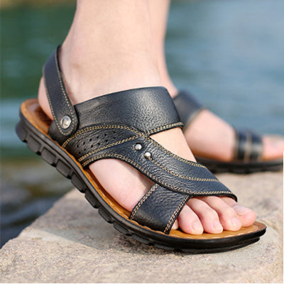 Sarah Express Men's Adjustable Strap Casual Beach Sandals