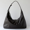 Sarah Express Genuine Leather Dumpling Tote Shoulder Bag Coffee