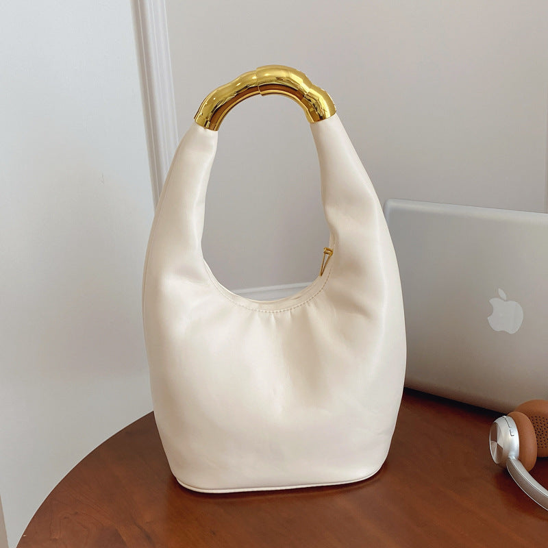 Sarah Express Structured Bucket Tote Shoulder Bag