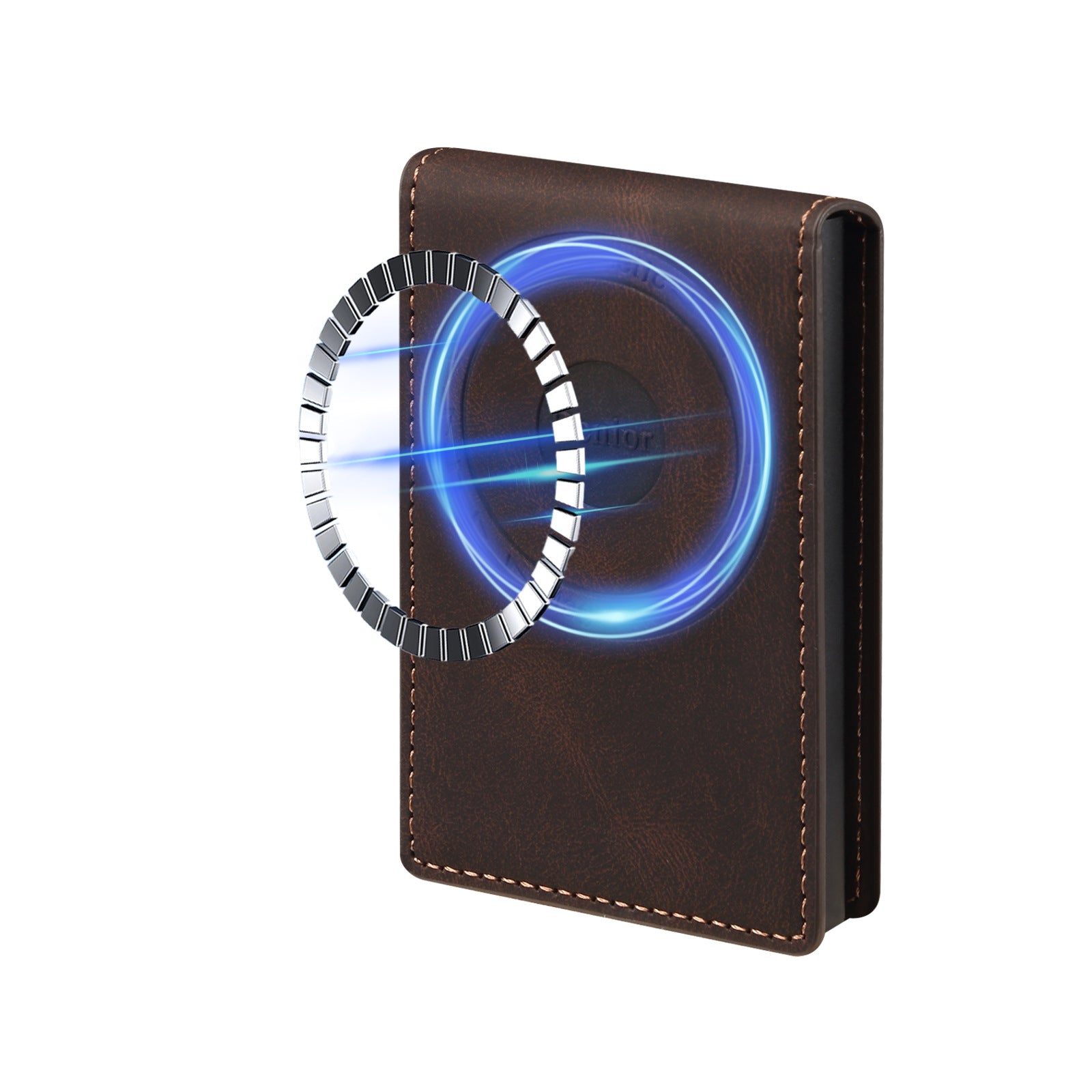 Sarah Express Automatic Pop-Up RFID Leather Card Wallet