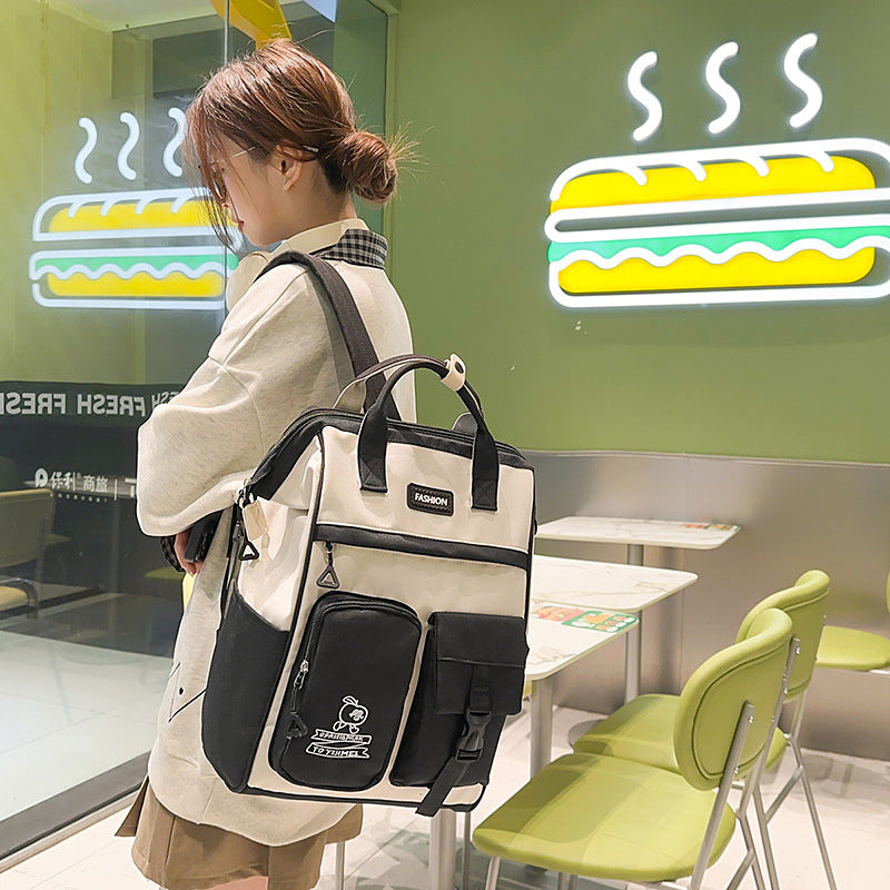 Sarah Express High-Capacity Urban Minimalist Student Backpack