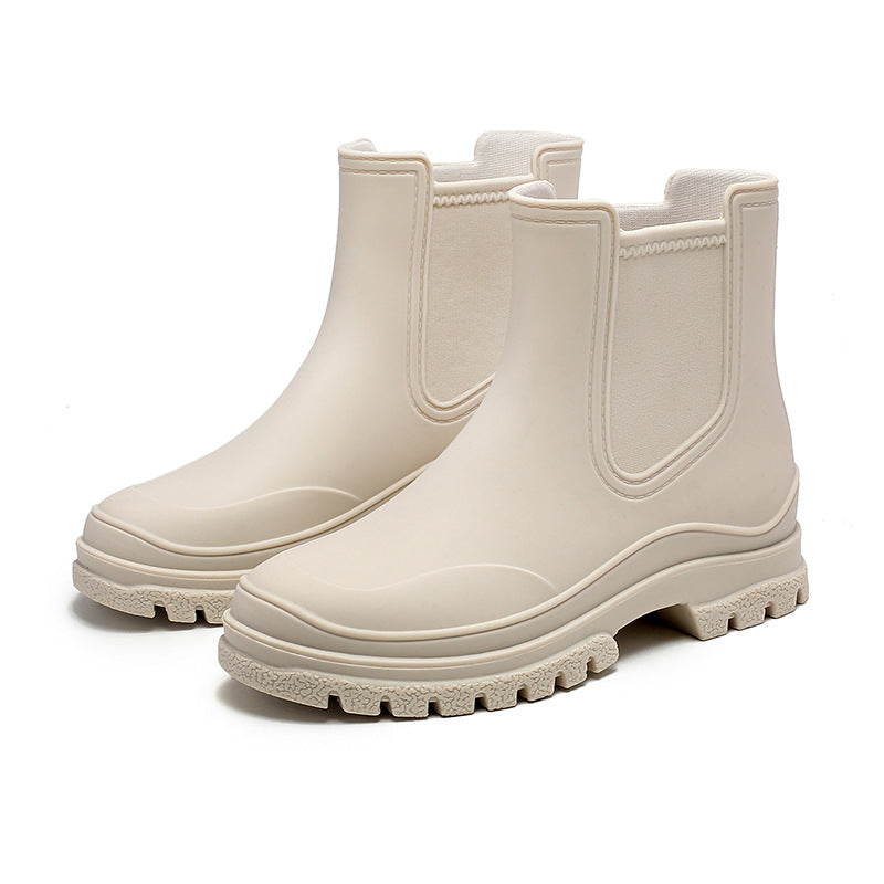 Cross-border Ladies Outdoor Work Rain Boots Lightweight Rubber Shoes Kitchen Shoe Cover – product detail alternate view 15