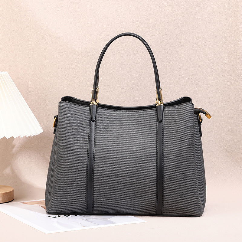 Sarah Express Sophisticated Women's Commuter Tote Bag Black 30x12x23cm