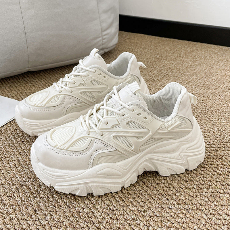 Sarah Express Women's Breathable Platform Dad Sneakers