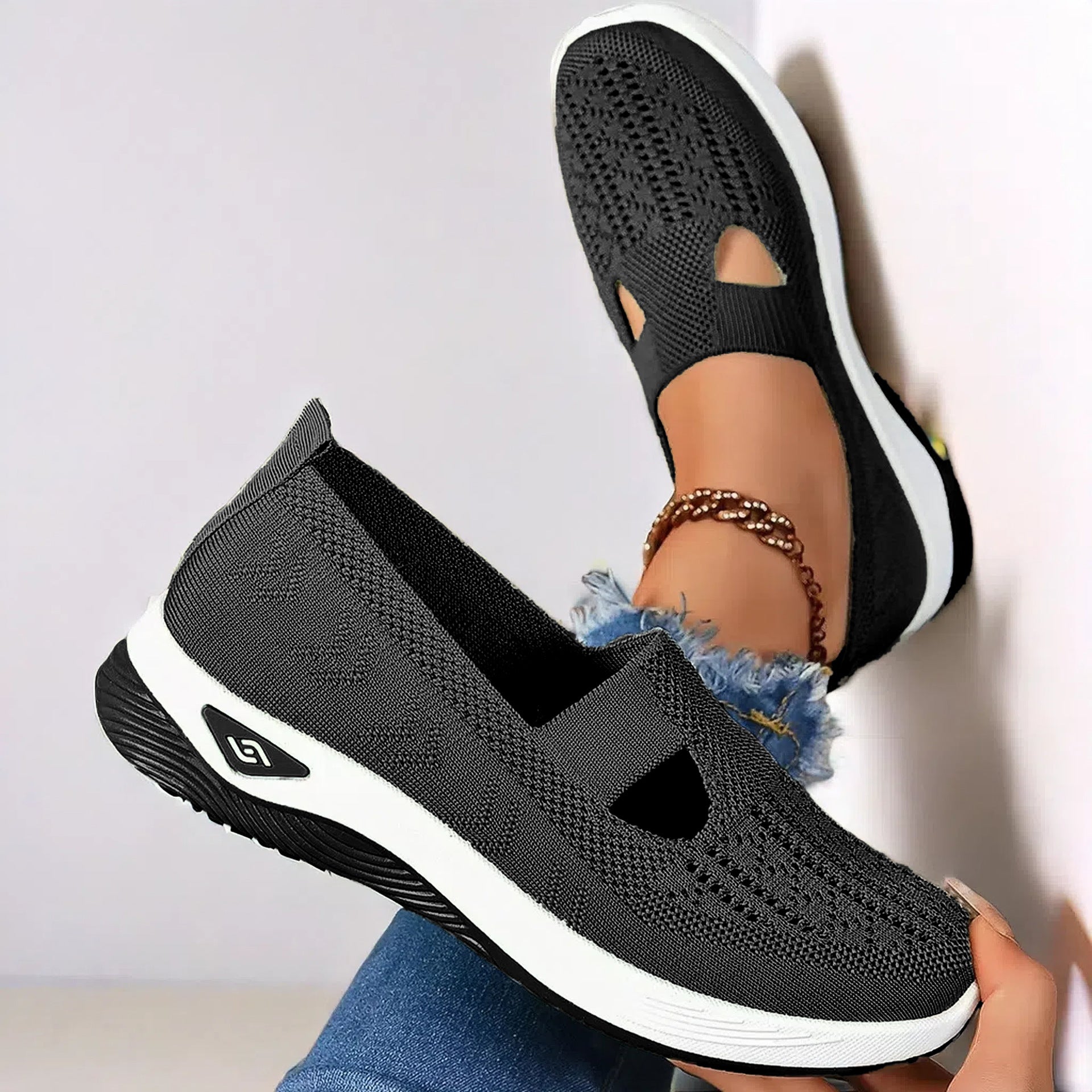 Women's Breathable Mesh Casual Flats – product detail alternate view 5