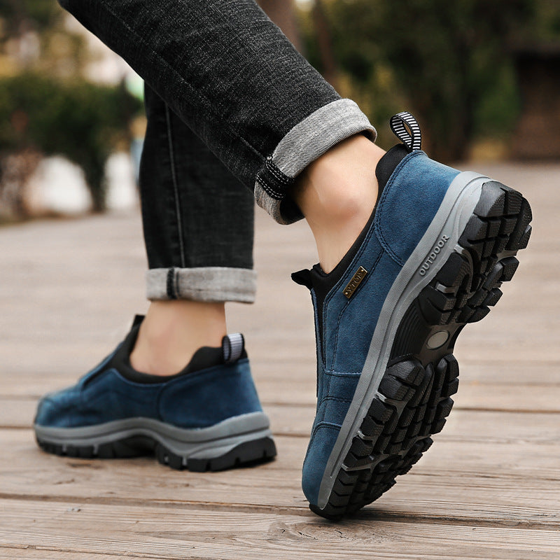 Sarah Express Men's Breathable Slip-On Walking Sneakers