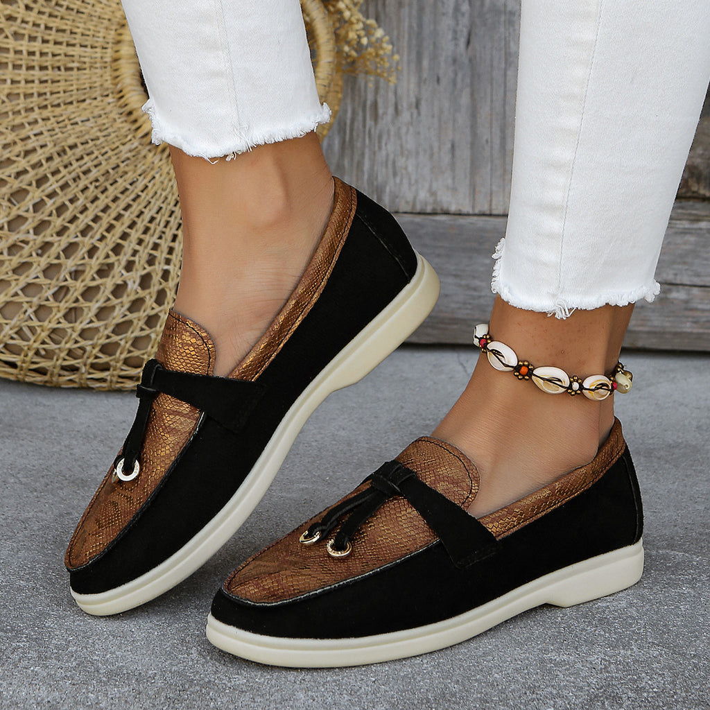 Sarah Express Women's Casual Flat Slip-On Shoes
