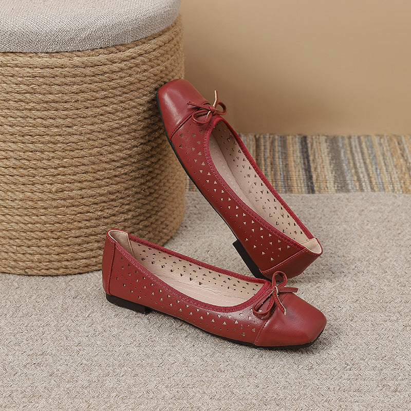 Sarah Express Women's Slip-On Flat Shoes Plus Size