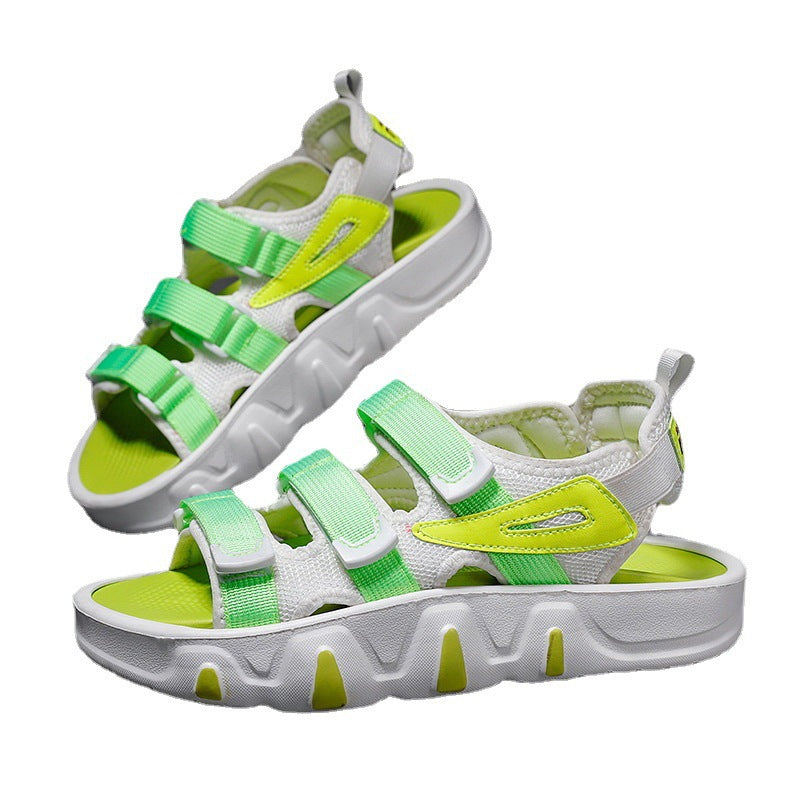 Sarah Express Platform Beach Sandals with Adjustable Straps