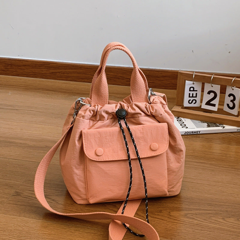 Sarah Express Lightweight Oxford Cloth Bucket Shoulder Bag