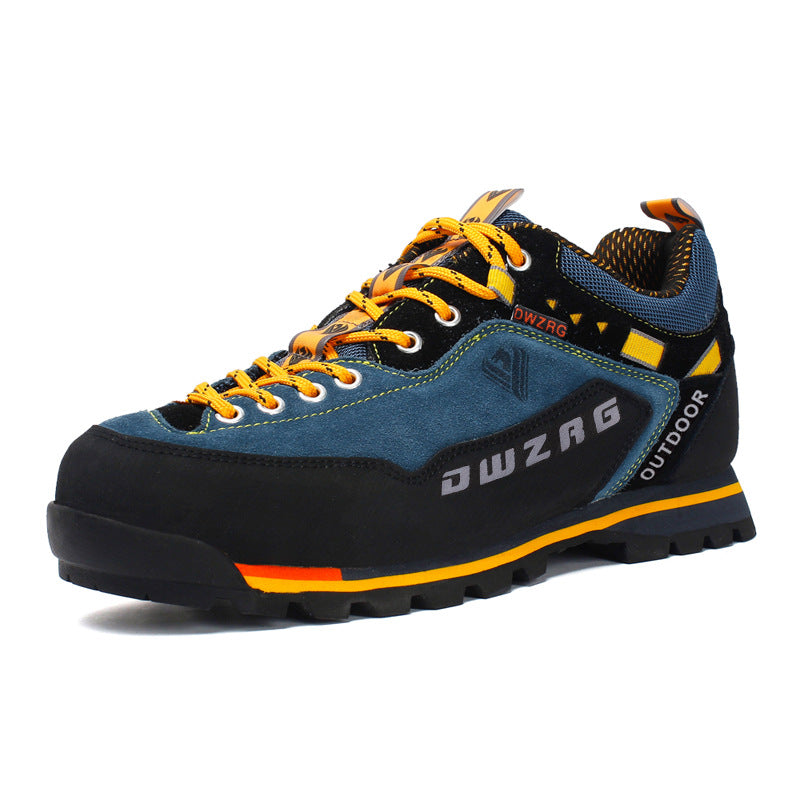 Sarah Express Lightweight Shock Absorber Hiking Sneakers Yellow