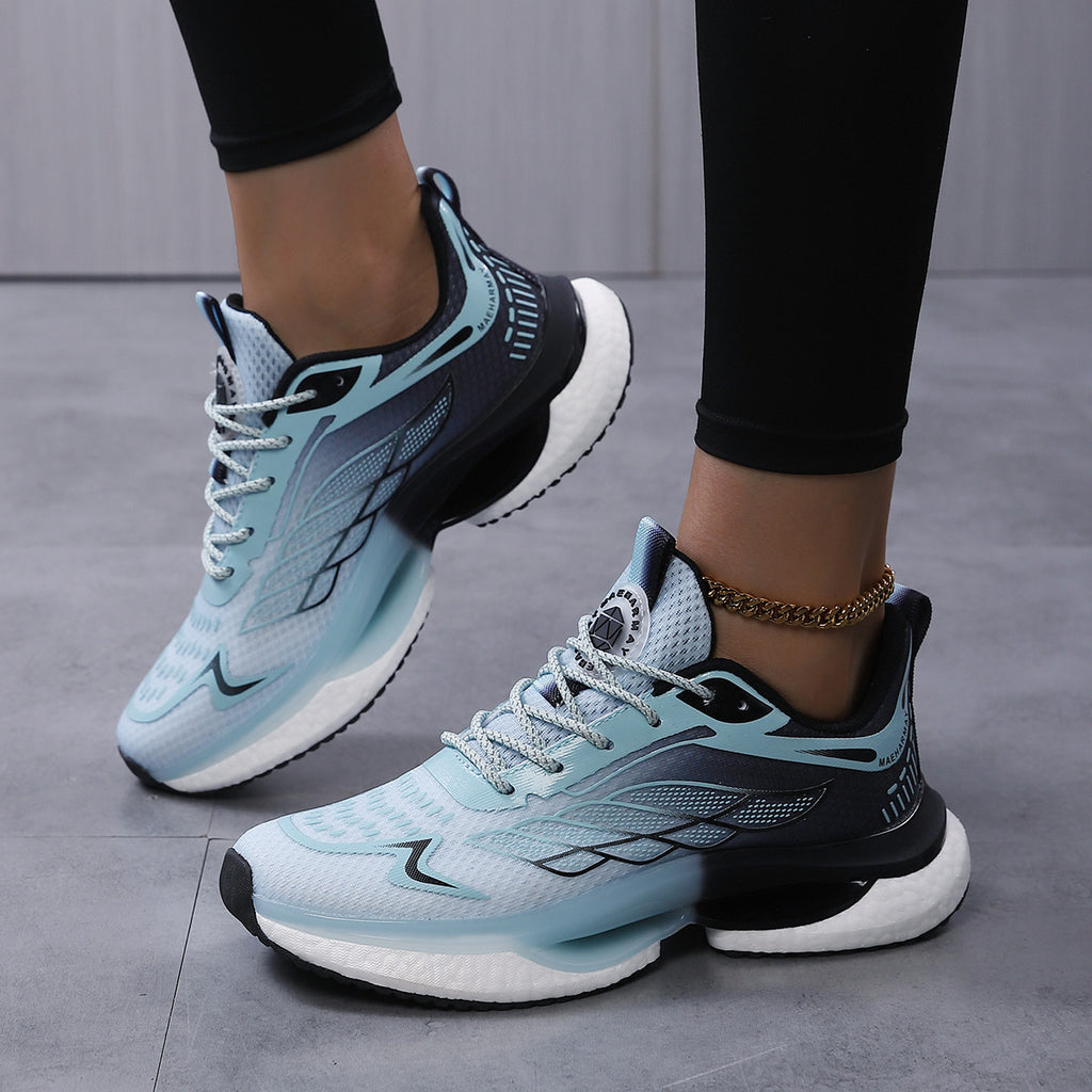 Sarah Express Lightweight Mesh Shock-Absorbing Athletic Sneakers