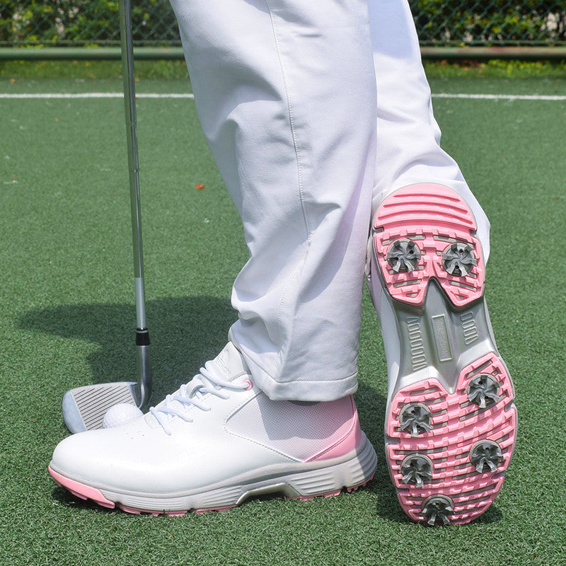 Sarah Express Women's Waterproof Microfiber Golf Sneakers