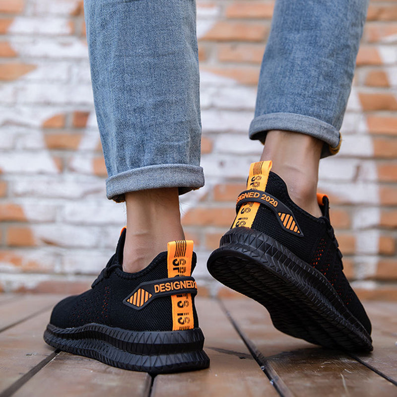 Sarah Express Breathable Steel Toe Safety Sneakers