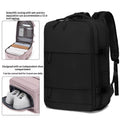 Sarah Express Waterproof Laptop Backpack with Dry-Wet Separation 2210 Small Black