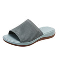 Sarah Express Women's Breathable Mesh Casual Slide Sandals Green