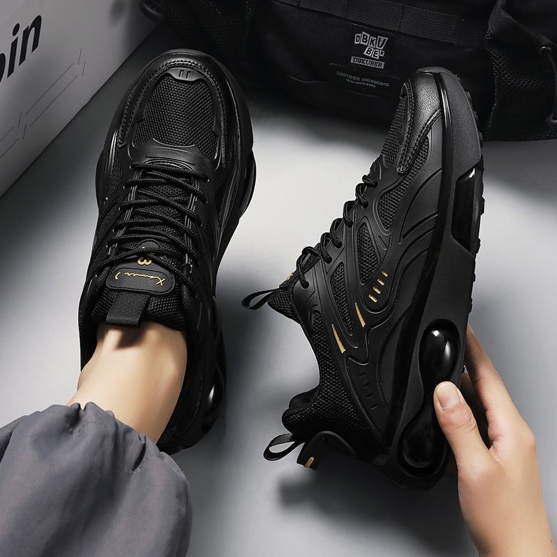 Sarah Express Men's Lightweight Breathable Mesh Lace-Up Sneakers