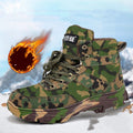 Sarah Express Winter Wool Lined Men Snow Boots Wool Snow Boots Ordinary Style