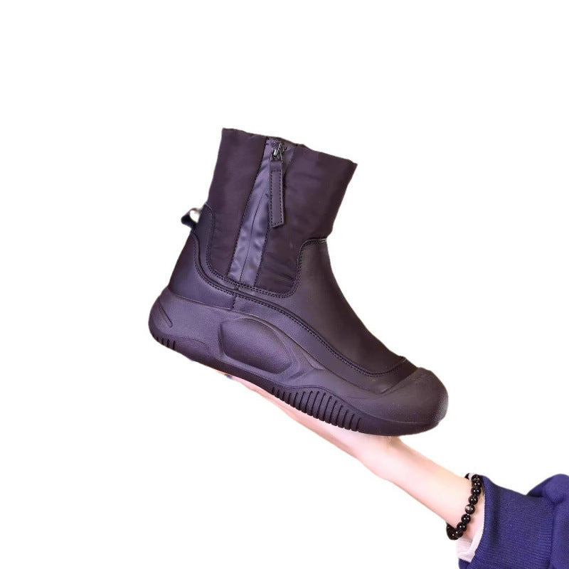 Sarah Express Plush Lined Winter Side Zipper Boots
