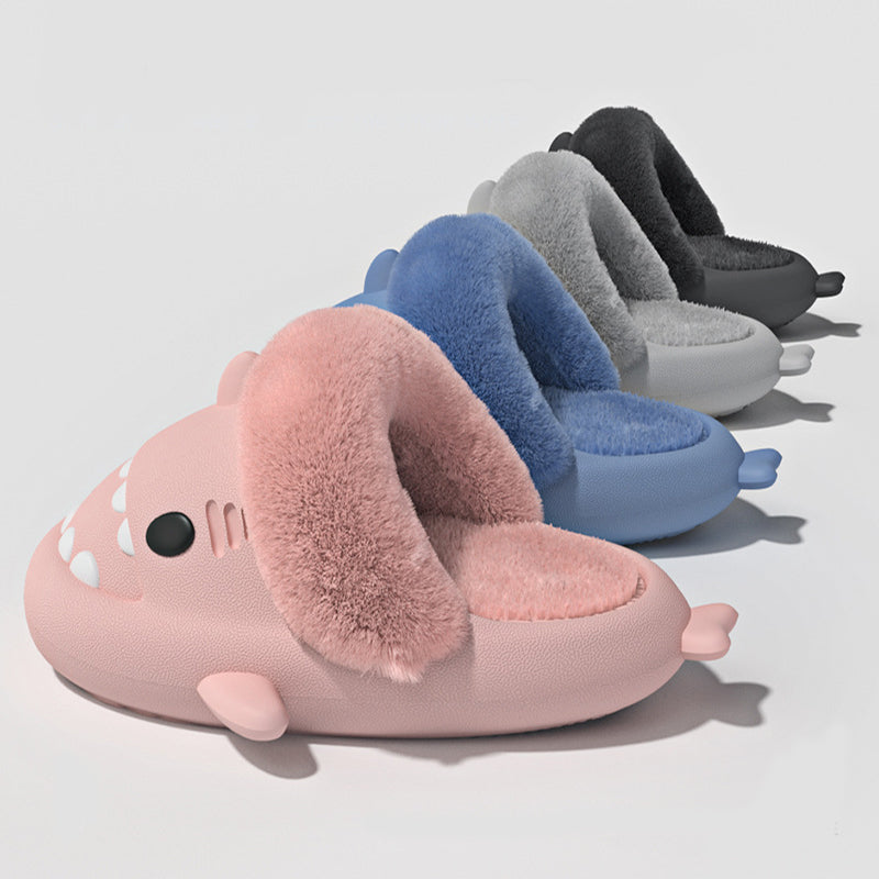 Sarah Express Unisex Shark Slippers with Detachable Lining
