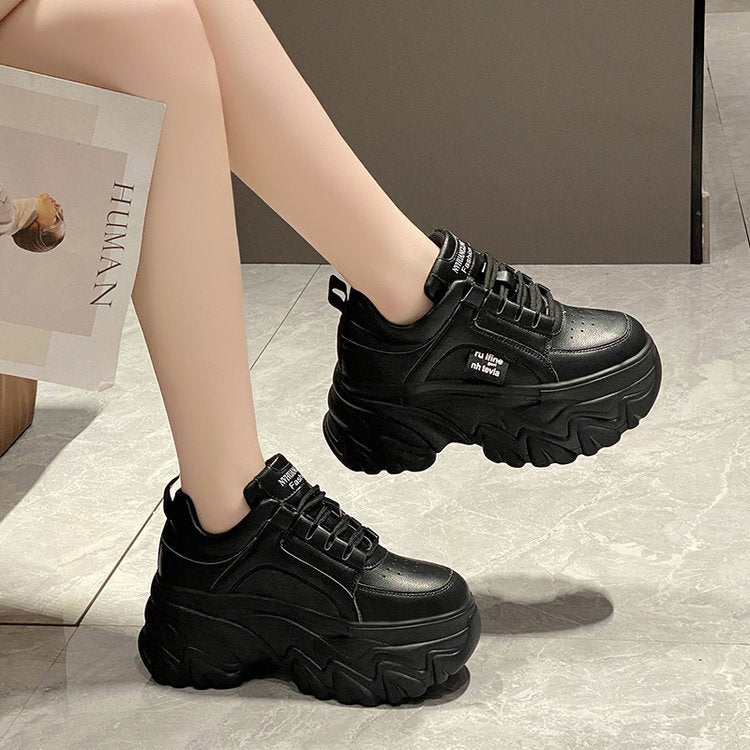 Sarah Express Women's Mesh Platform Dad Sneakers