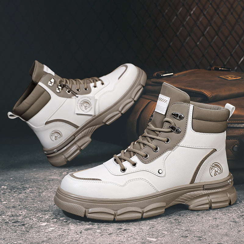 Sarah Express Men's British Style High Top Boots