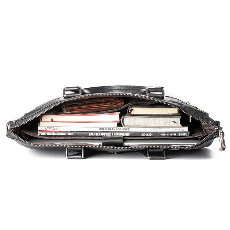 Sarah Express Leather Business Handbag for Men