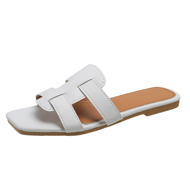 Sarah Express Braided Strap Flat Sandals