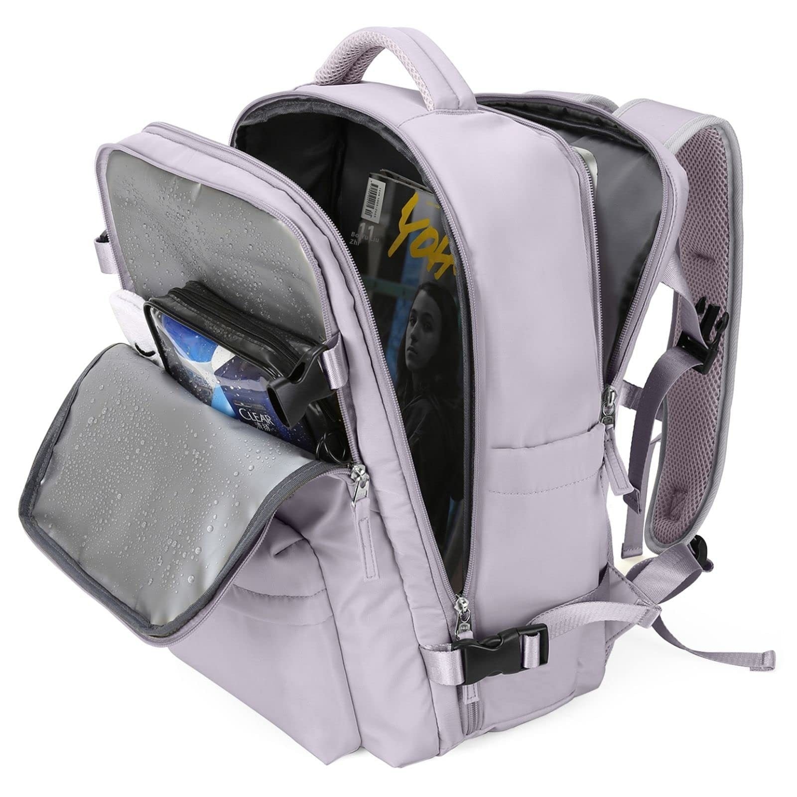 Sarah Express Large Capacity Travel Backpack with Shoe Compartment