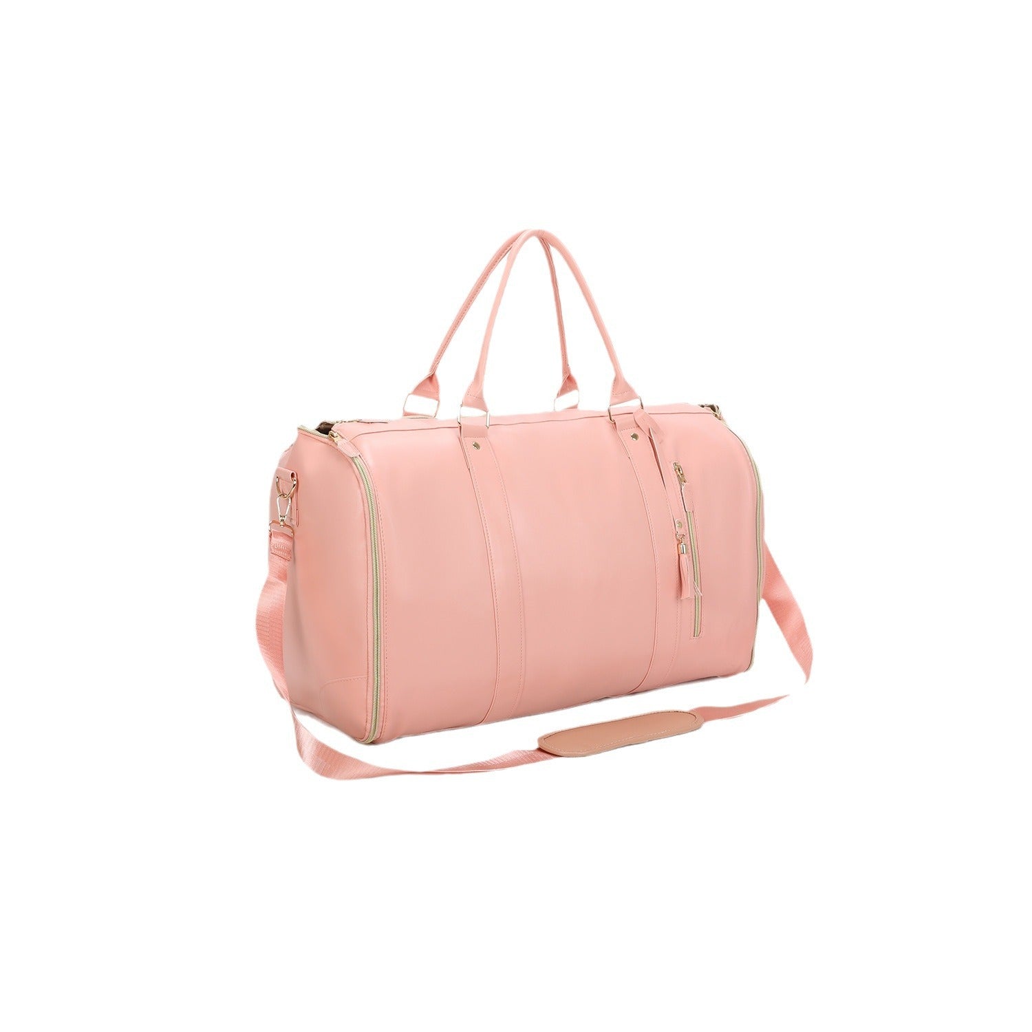 Sarah Express Foldable PU Leather Travel Garment Bag