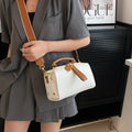 Sarah Express Urban Simplicity Horizontal Square Pillow Bag White